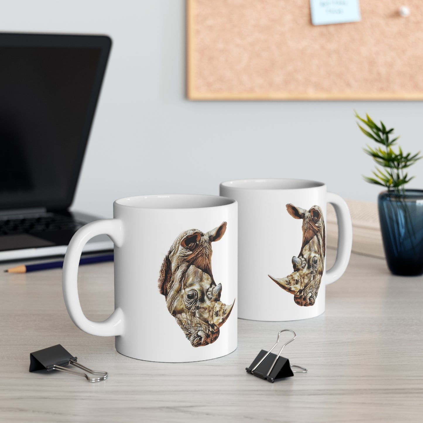Colour Rhino Mug