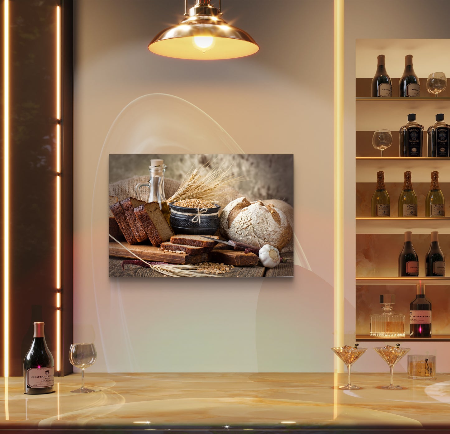 Fresh Bread Silk Poster