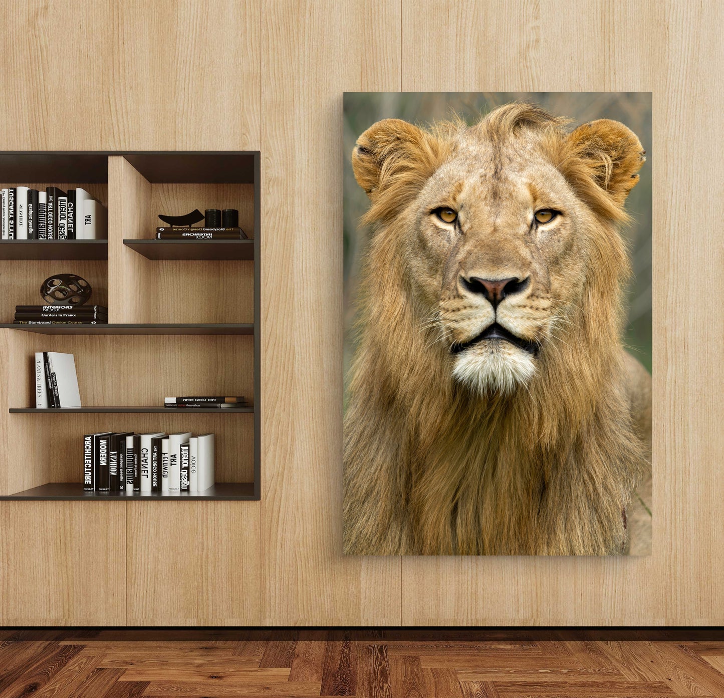 Male Lion Fine Art Poster