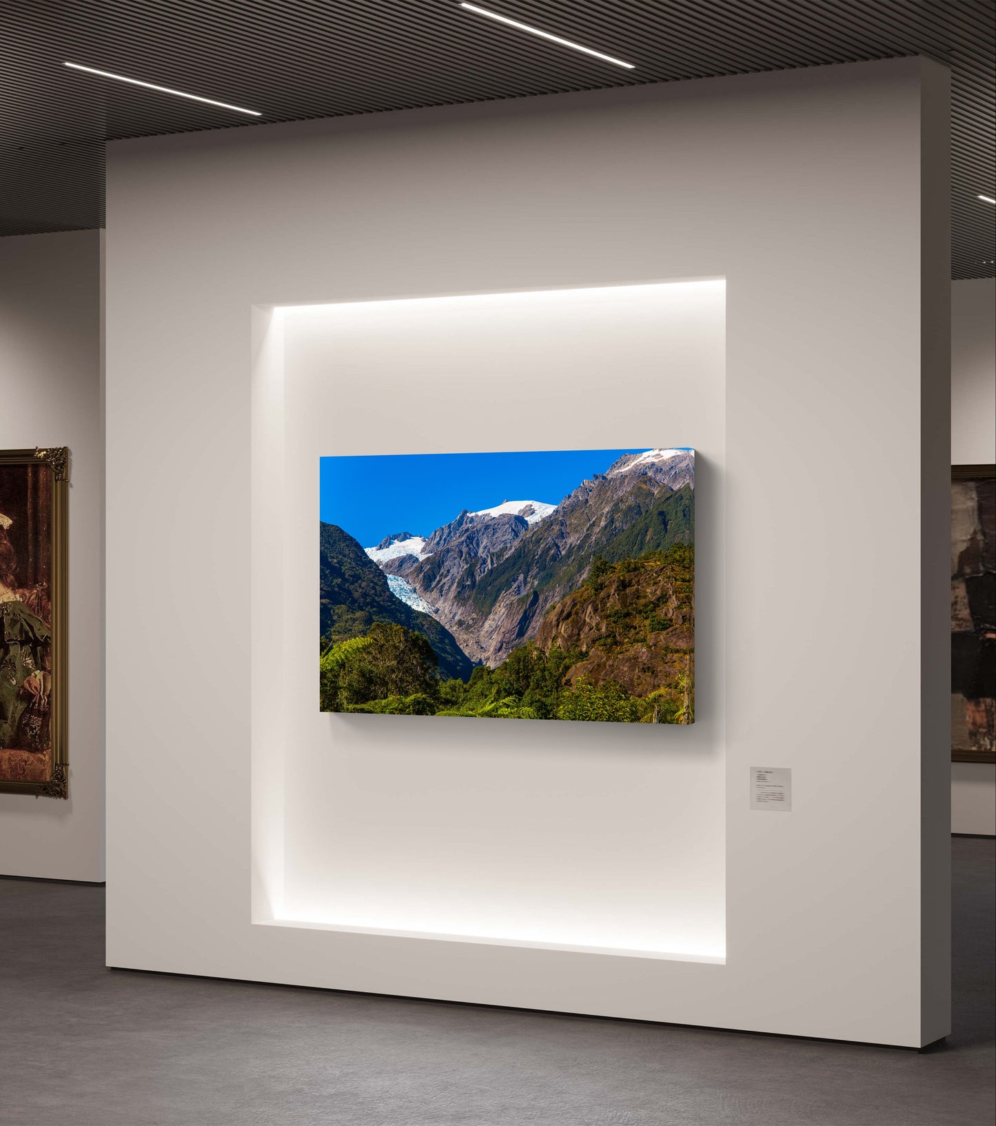 Glacier Canvas Print