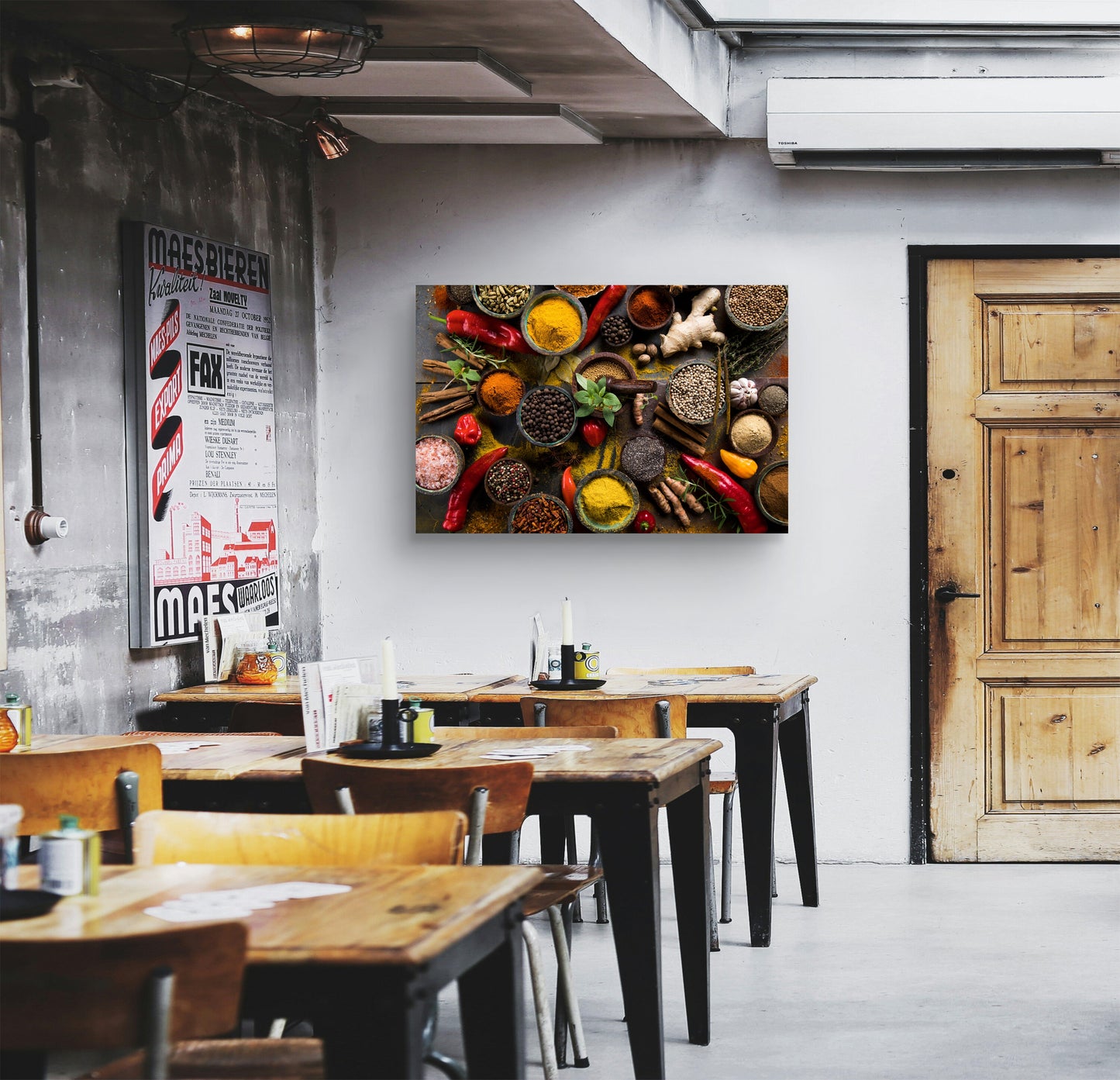 Spices Canvas Print