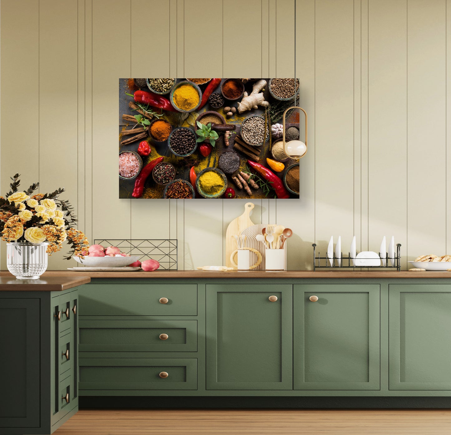 Spices Canvas Print