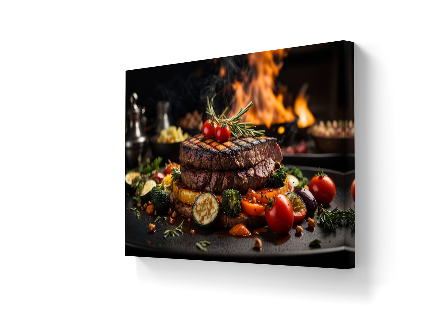 Steak Canvas Print