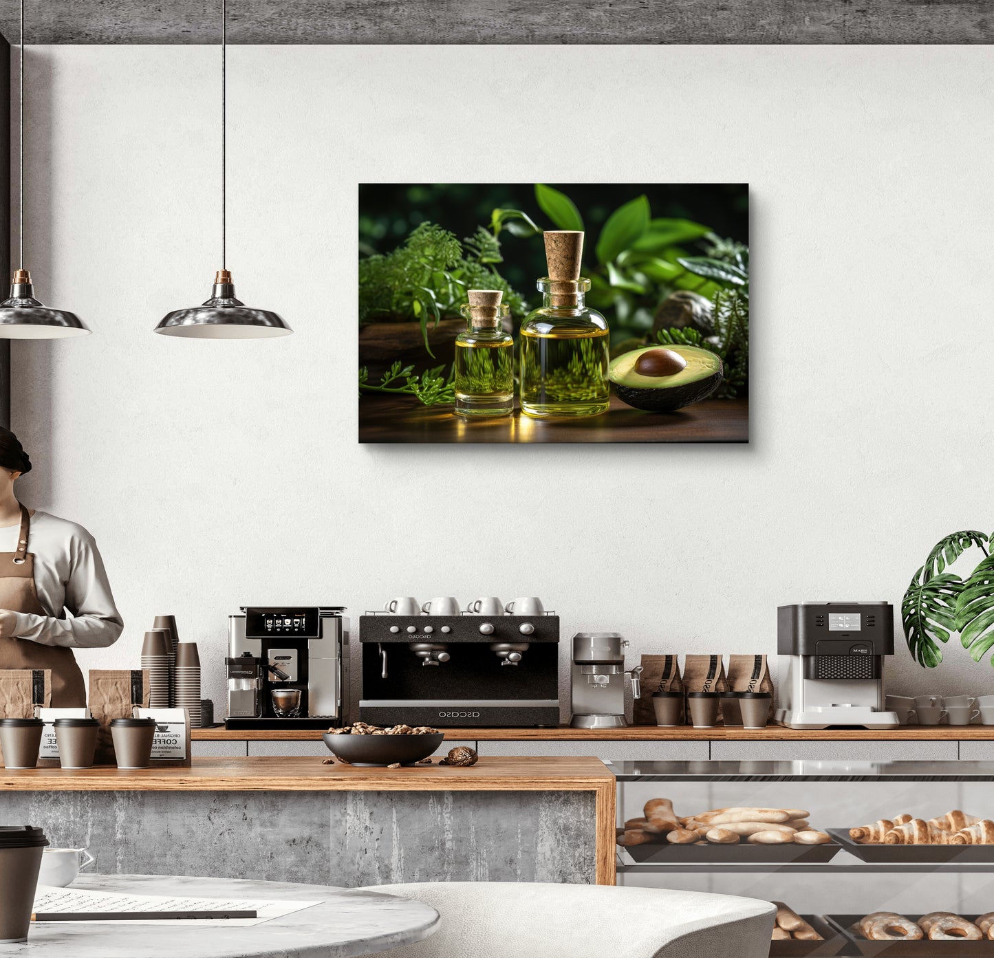 Avocado Canvas Print