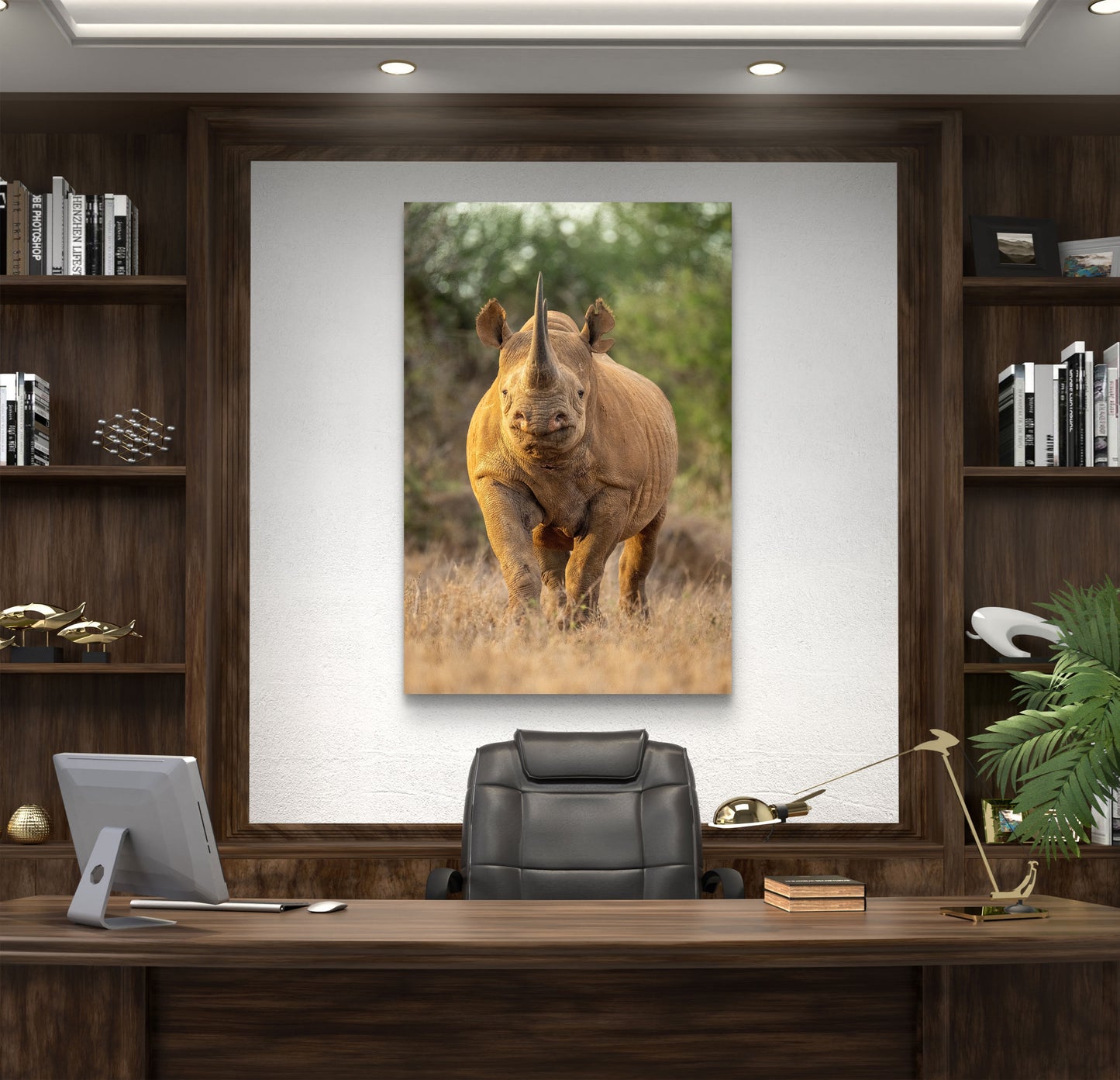Rhino Fine Art Poster
