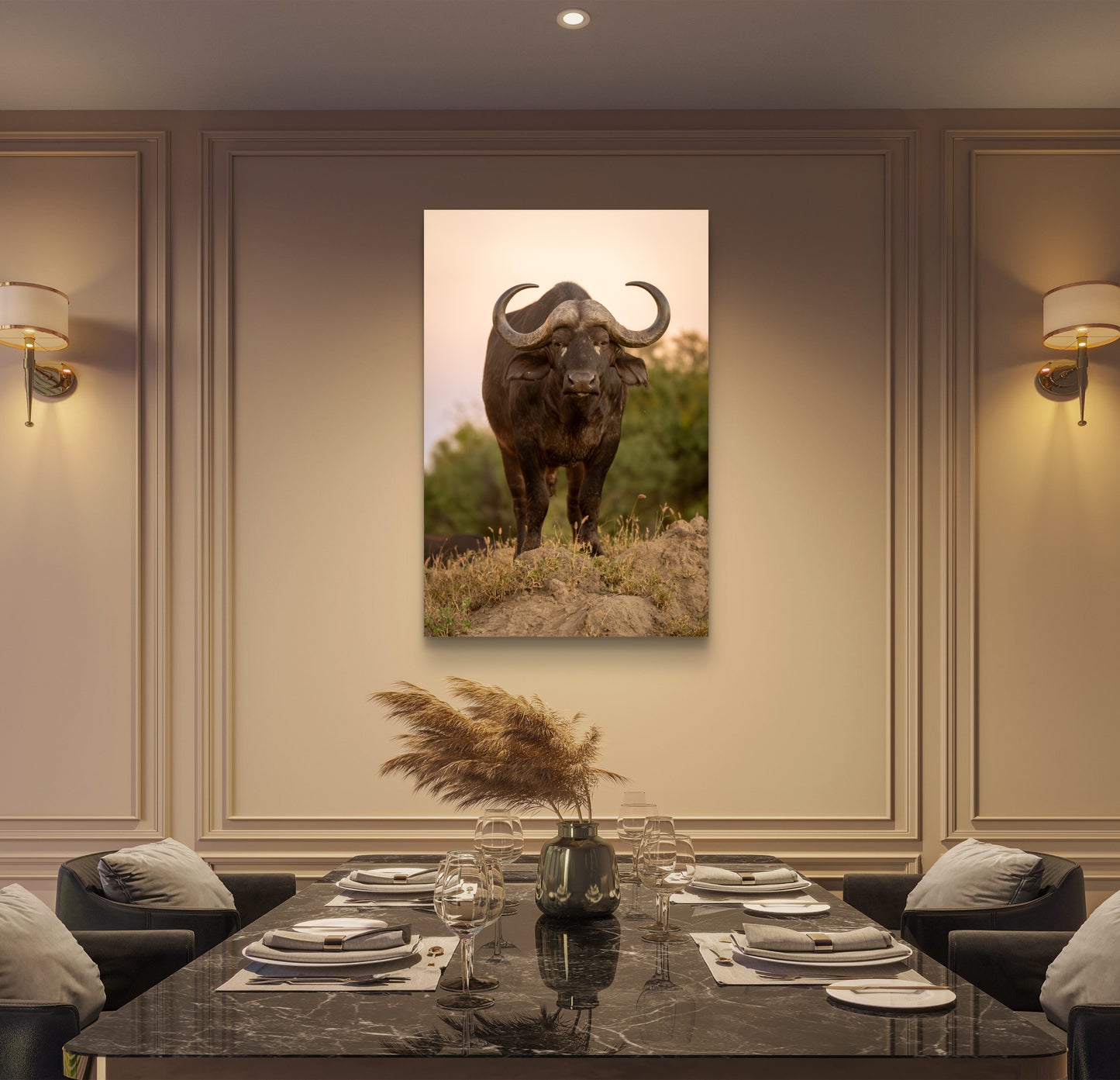 Cape Buffalo Fine Art Poster