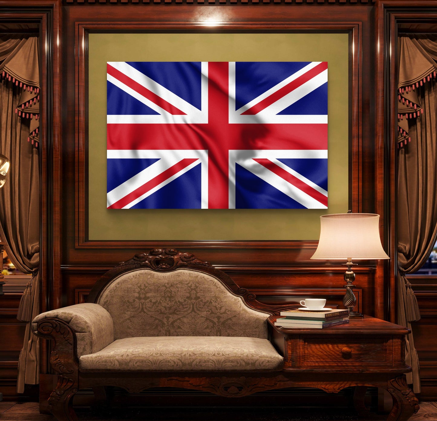 Union Flag Silk Poster