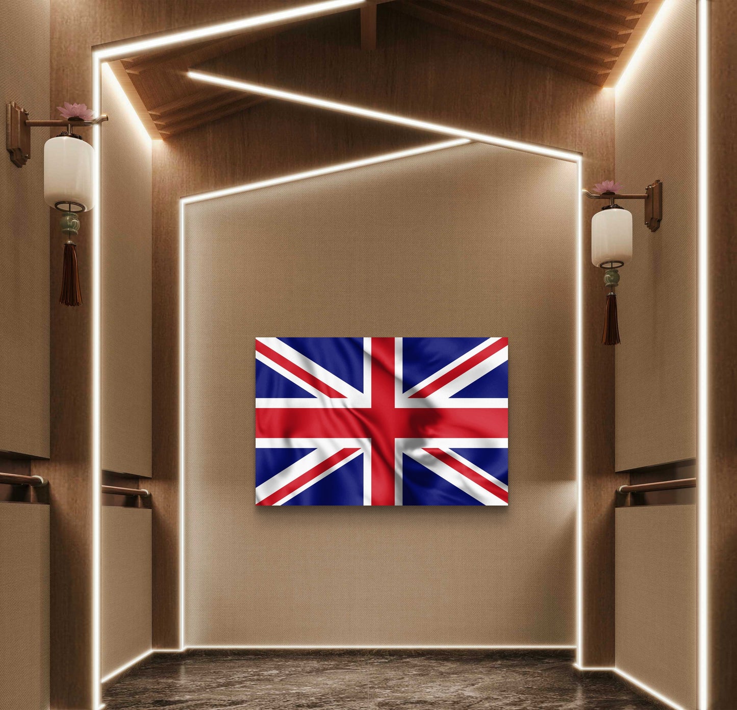 Union Flag Silk Poster