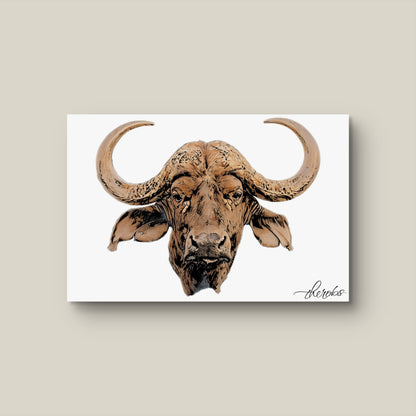 Cape Buffalo Fine Art Poster