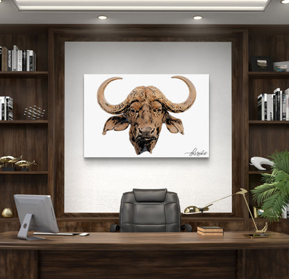 Cape Buffalo Fine Art Poster
