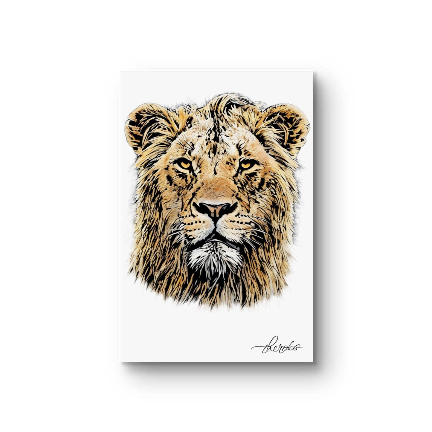 Lion Fine Art Poster
