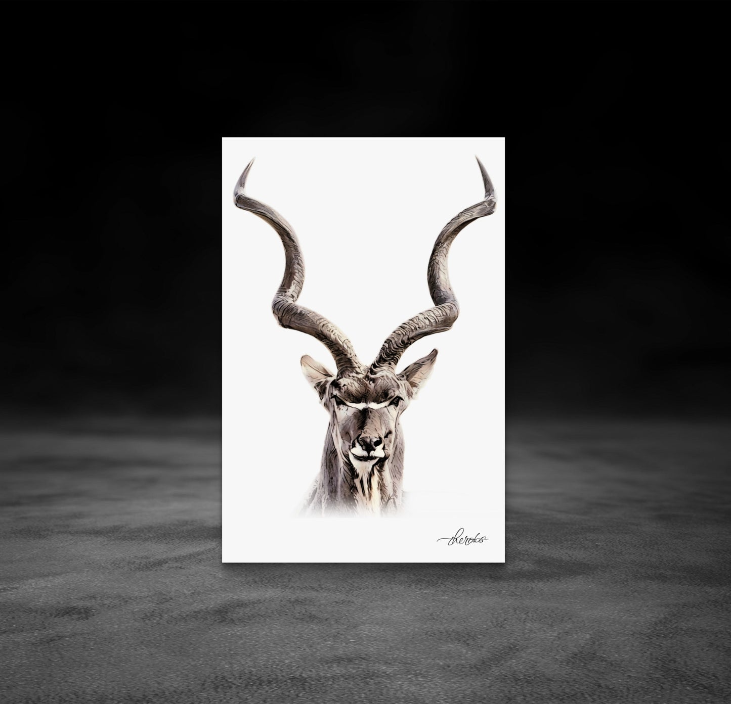 Kudu Fine Art Poster