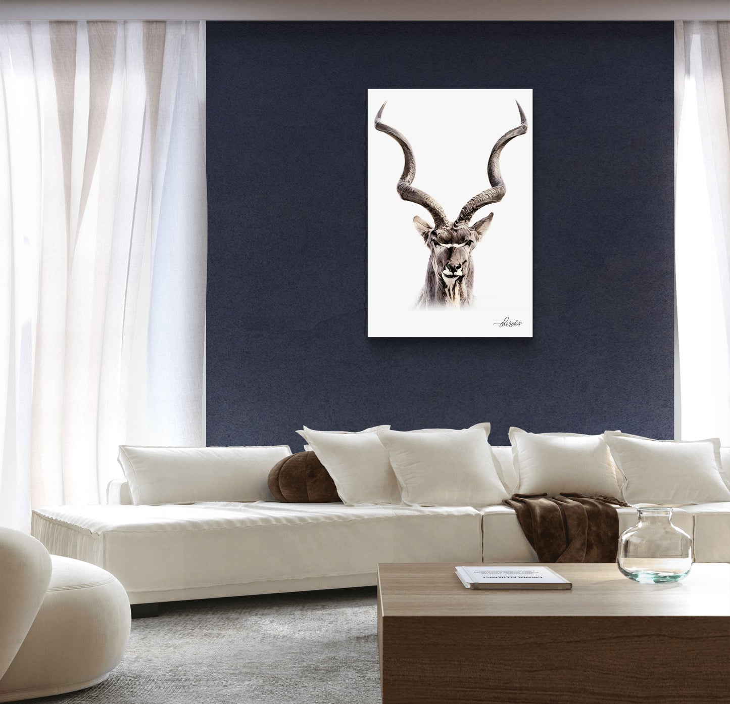 Kudu Fine Art Poster