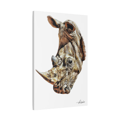 Rhino Canvas Print