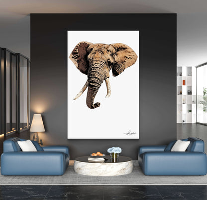 Elephant Canvas Print
