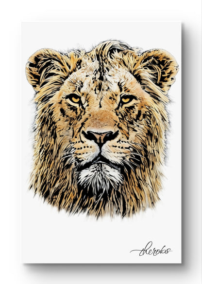 Lion Canvas Print