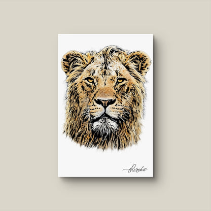 Lion Canvas Print