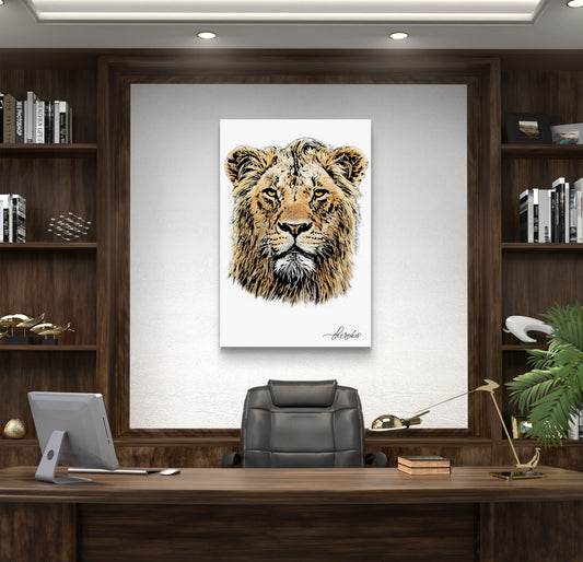 Lion Canvas Print