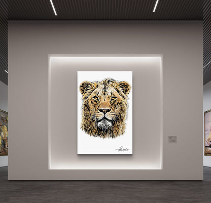 Lion Canvas Print