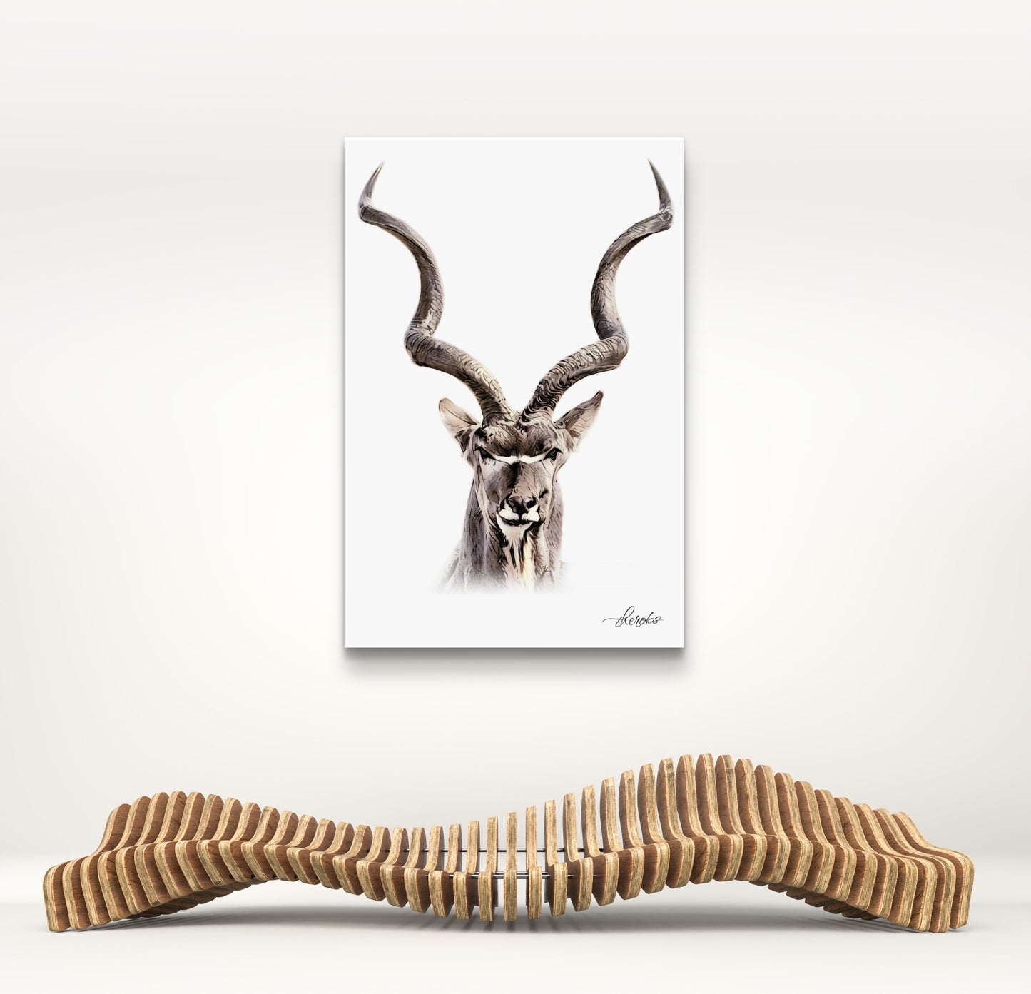 Kudu Canvas Print