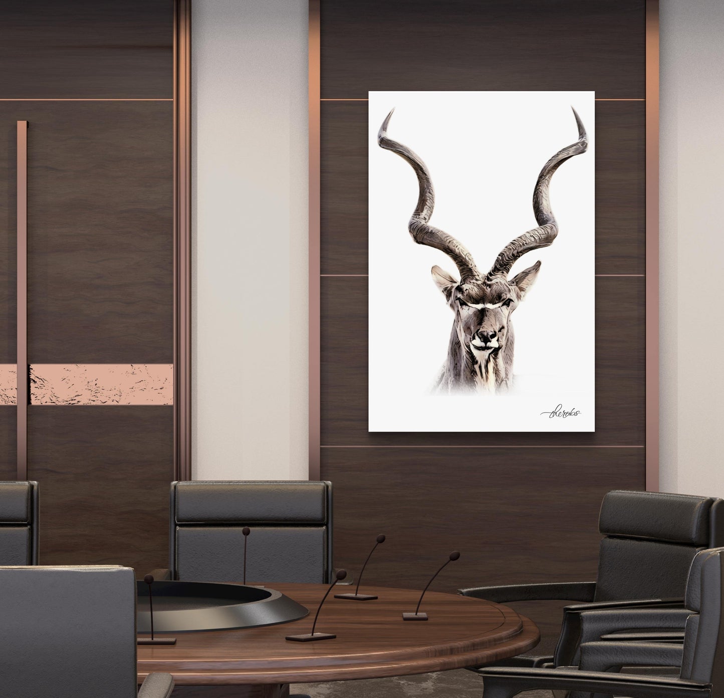 Kudu Canvas Print