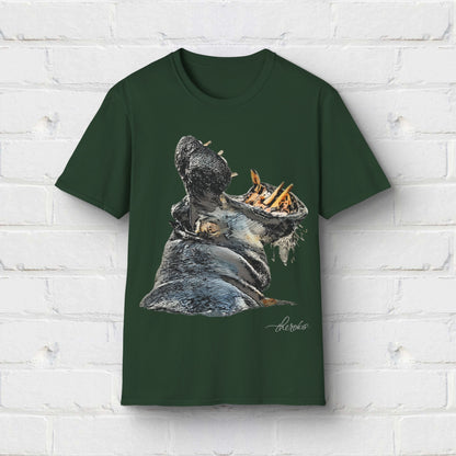 Colour Hippo Unisex Gildan T-Shirt