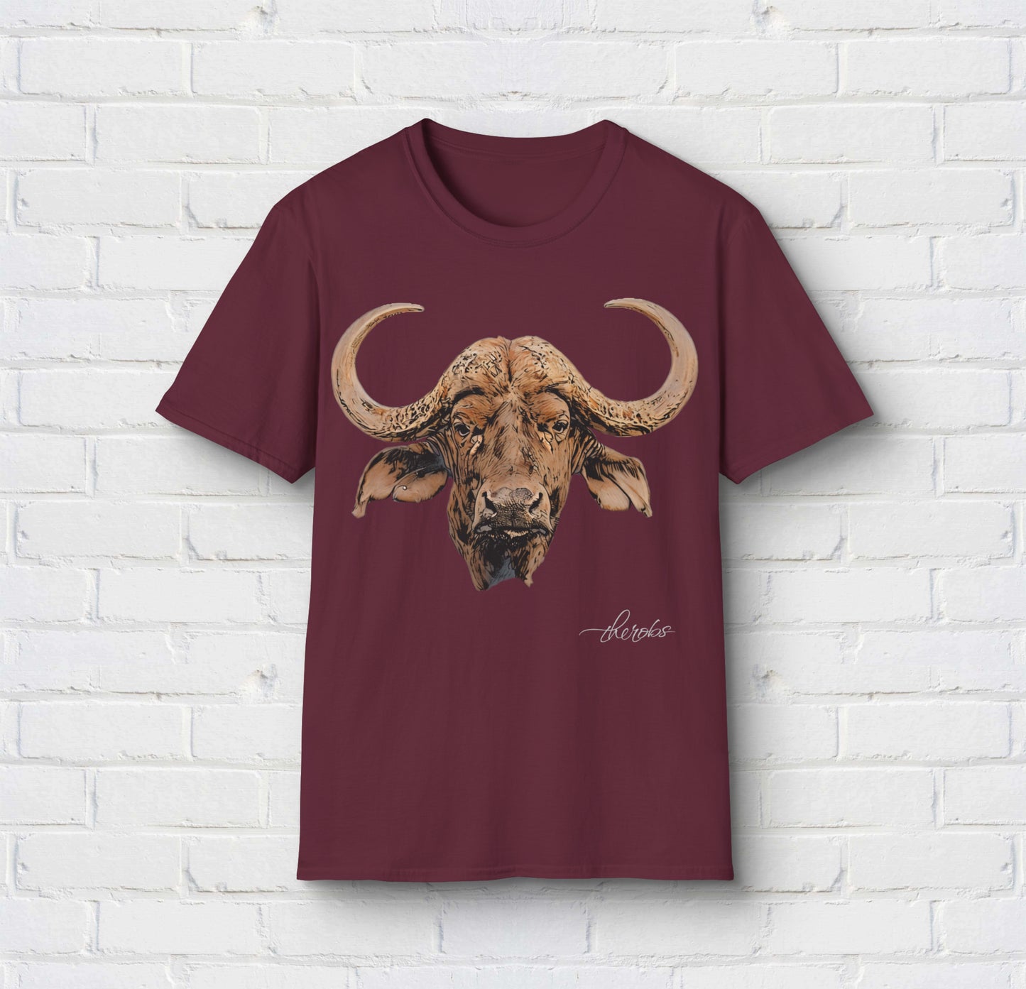 Colour Buffalo Unisex Gildan T-Shirt