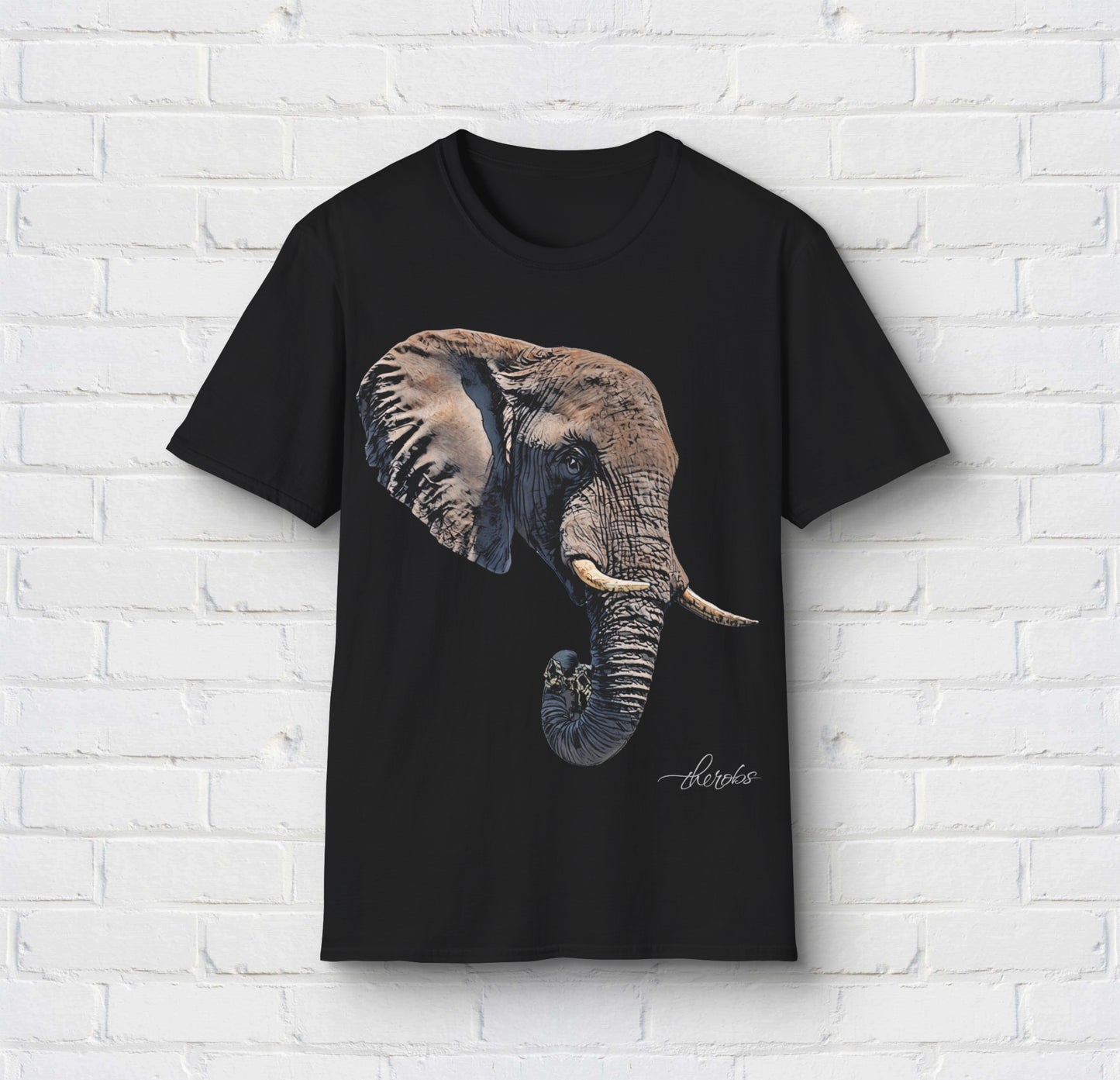Colour Elephant Unisex Gildan T-Shirt 2