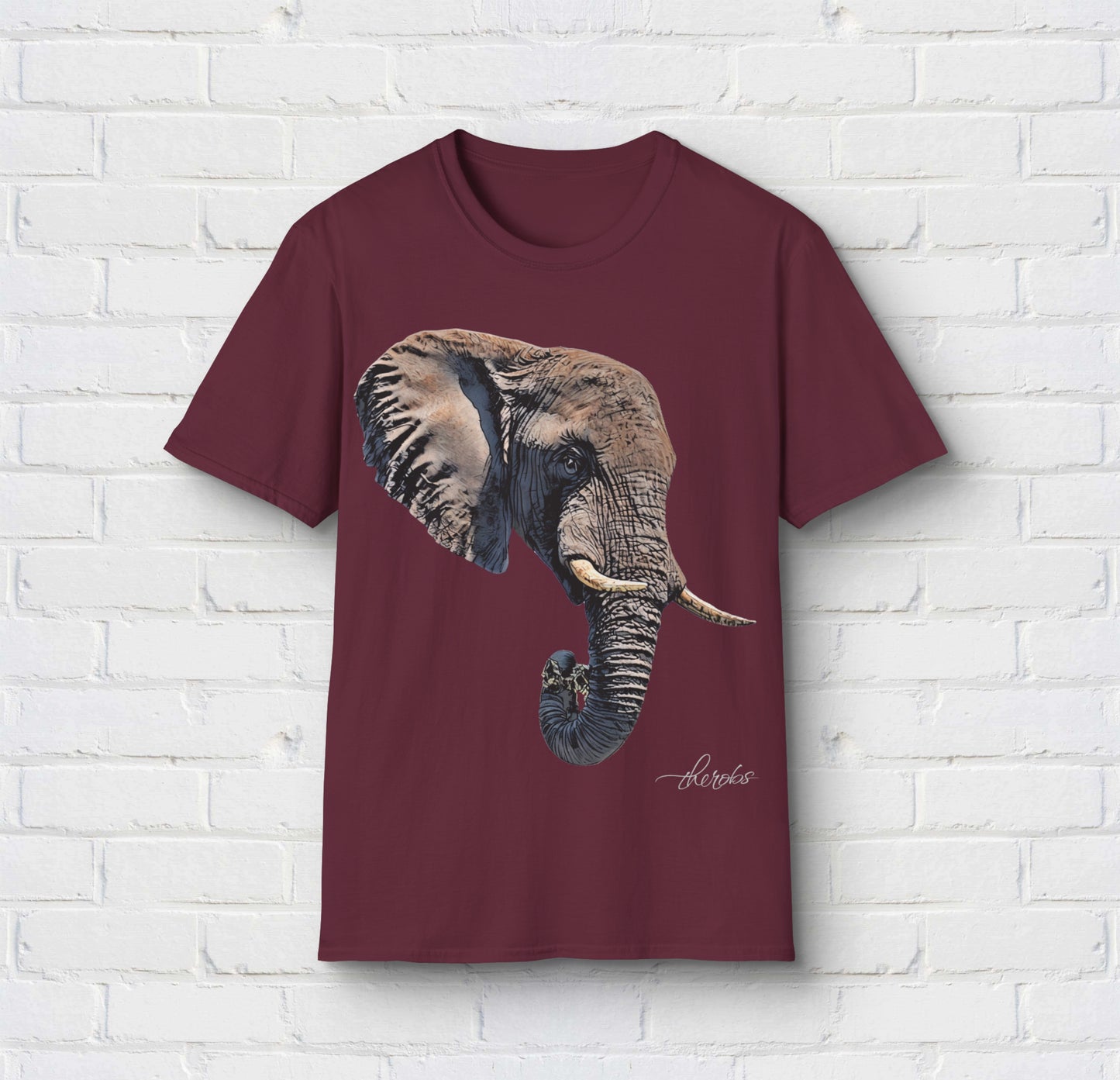 Colour Elephant Unisex Gildan T-Shirt 2
