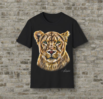 Colour Lioness Unisex Gildan T-Shirt