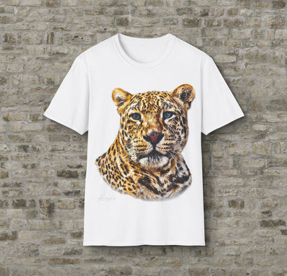 Colour Leopard Unisex Gildan T-Shirt 2