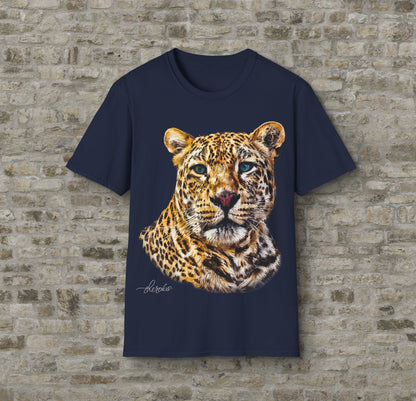 Colour Leopard Unisex Gildan T-Shirt 2