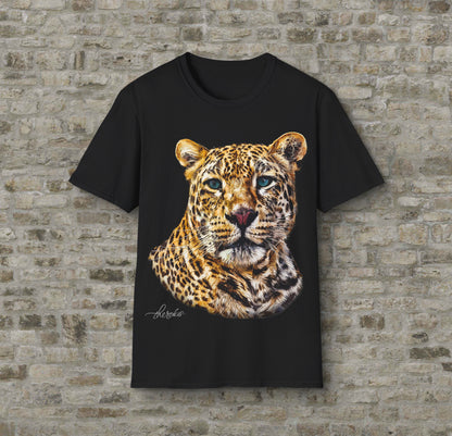 Colour Leopard Unisex Gildan T-Shirt 2