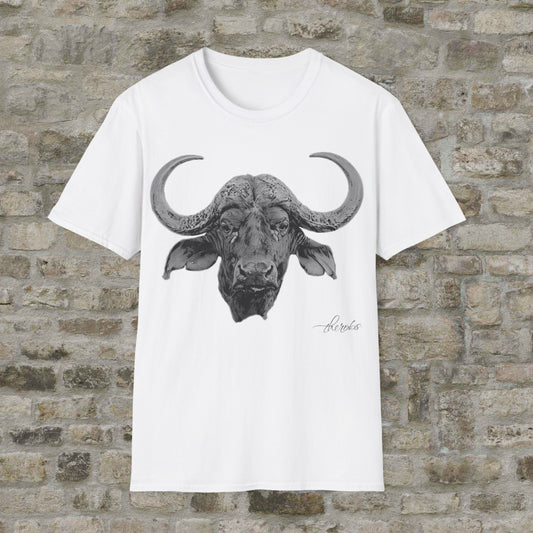 B&W Buffalo Unisex Gildan T-Shirt