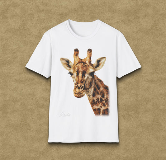 Colour Giraffe Unisex Gildan T-Shirt