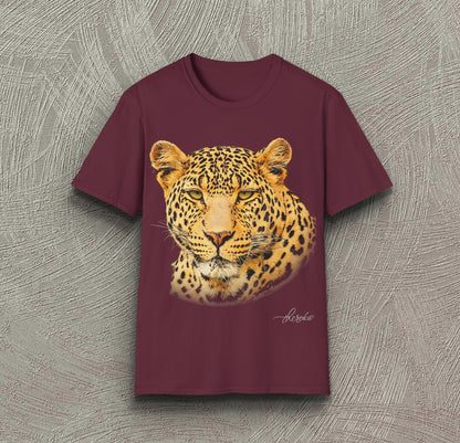 Colour Leopard Unisex Gildan T-Shirt