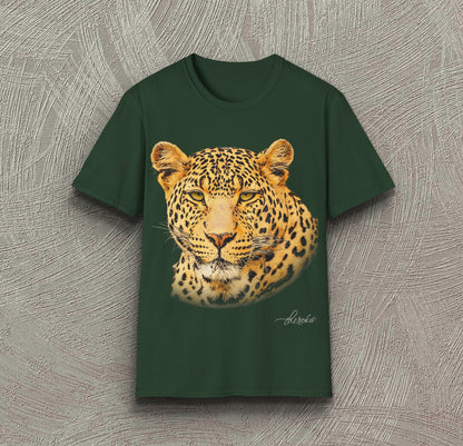 Colour Leopard Unisex Gildan T-Shirt