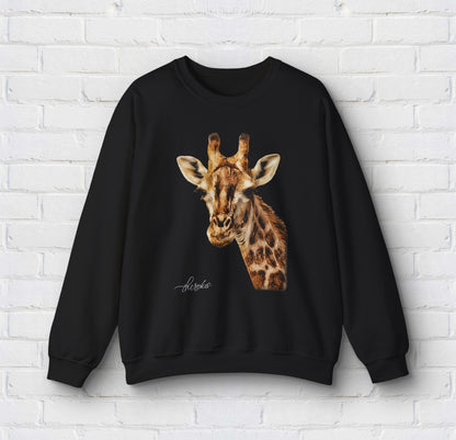 Colour Giraffe Unisex Gildan Sweatshirt