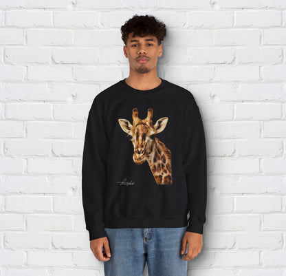 Colour Giraffe Unisex Gildan Sweatshirt