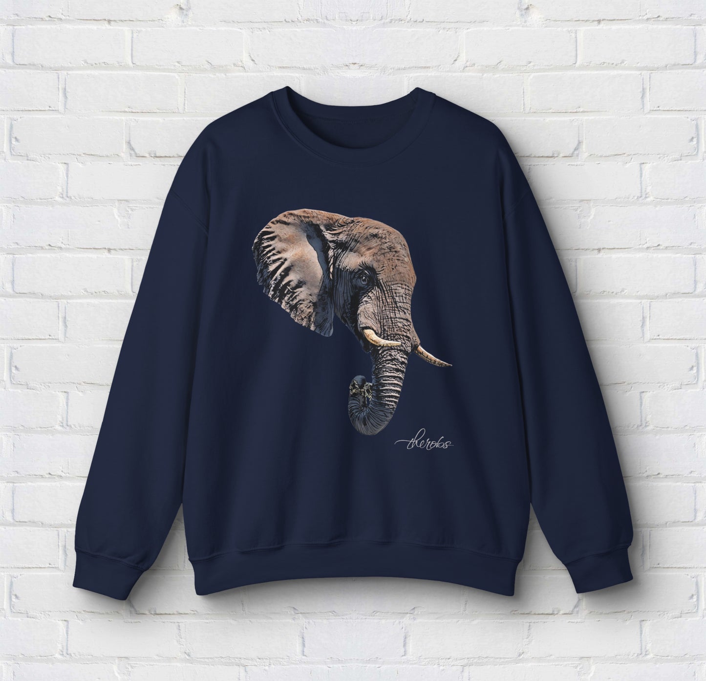 Colour Elephant Unisex Gildan Sweatshirt 2