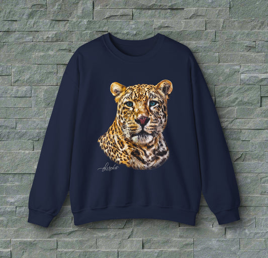 Colour Leopard Unisex Gildan Sweatshirt 2