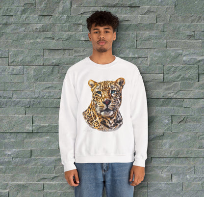 Colour Leopard Unisex Gildan Sweatshirt 2