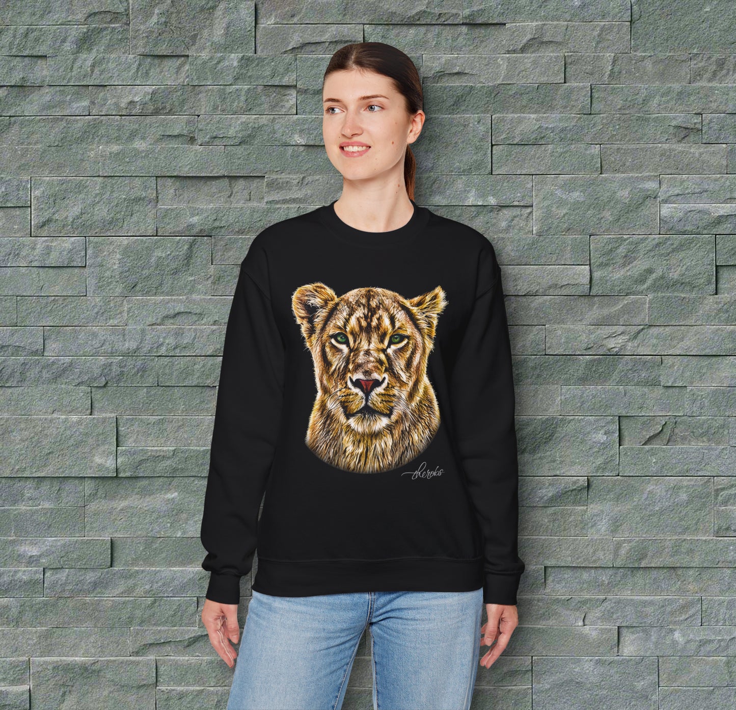 Colour Lioness Unisex Gildan Sweatshirt