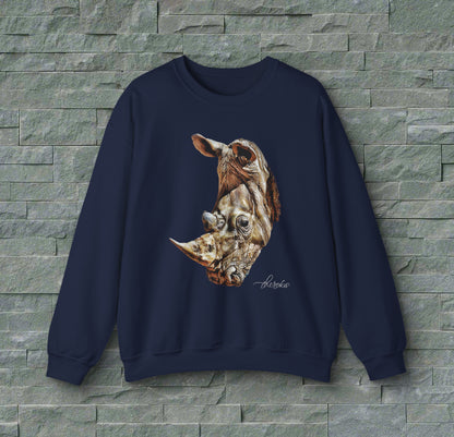Colour Rhino Unisex Gildan Sweatshirt