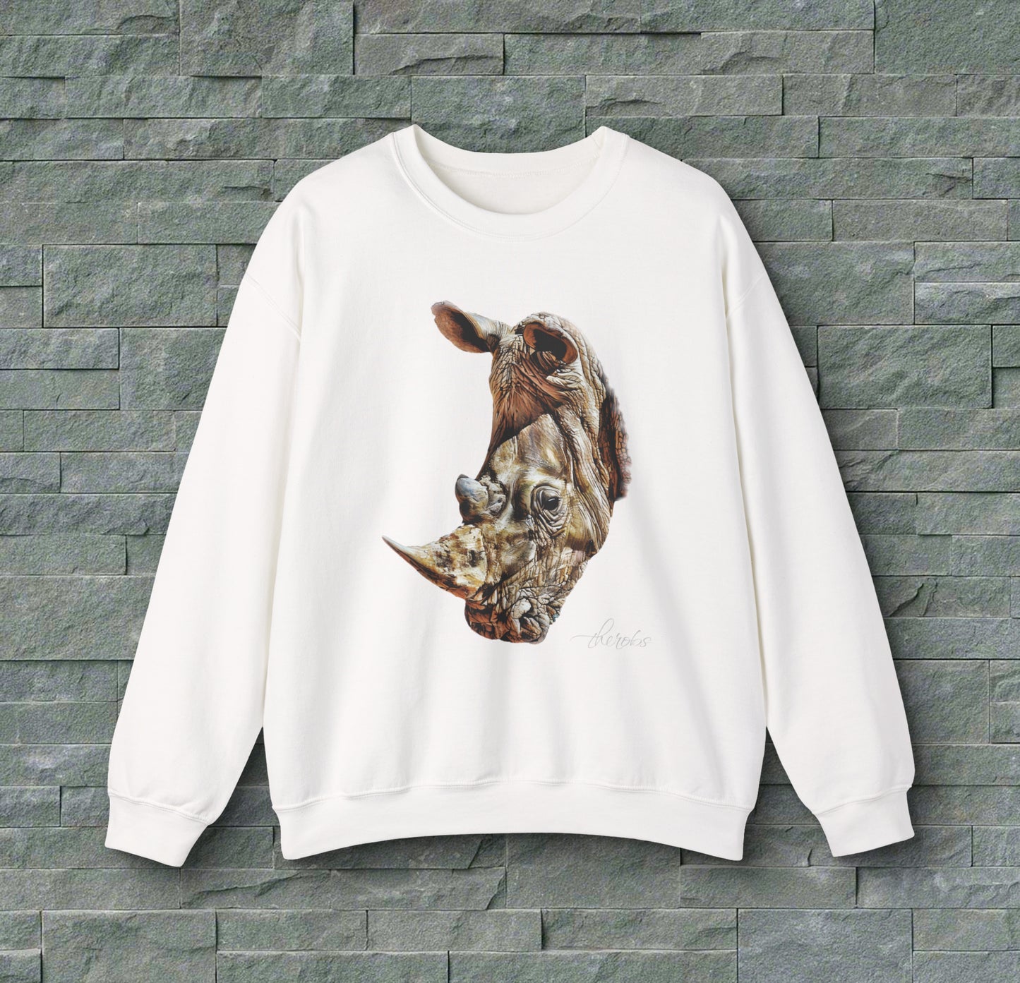 Colour Rhino Unisex Gildan Sweatshirt