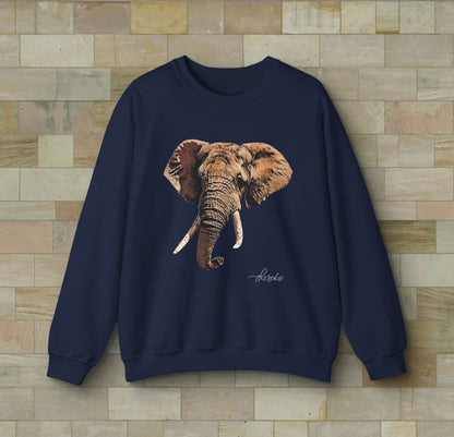 Colour Elephant Unisex Gildan Sweatshirt