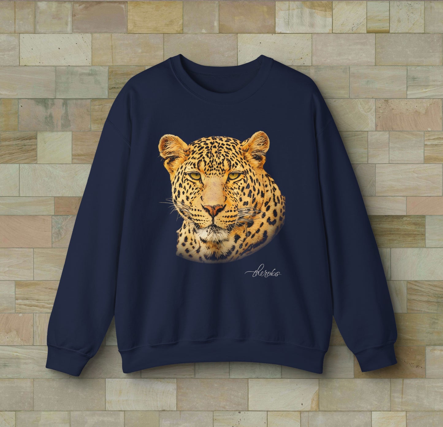 Colour Leopard Unisex Gildan Sweatshirt