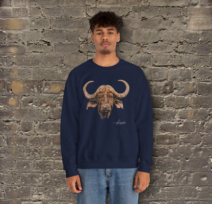 Colour Buffalo Unisex Gildan Sweatshirt