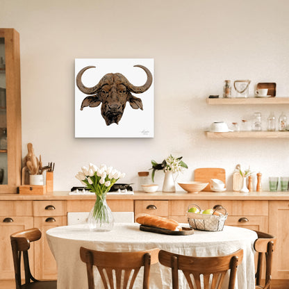 Cape Buffalo Fine Art Giclée Matte Poster