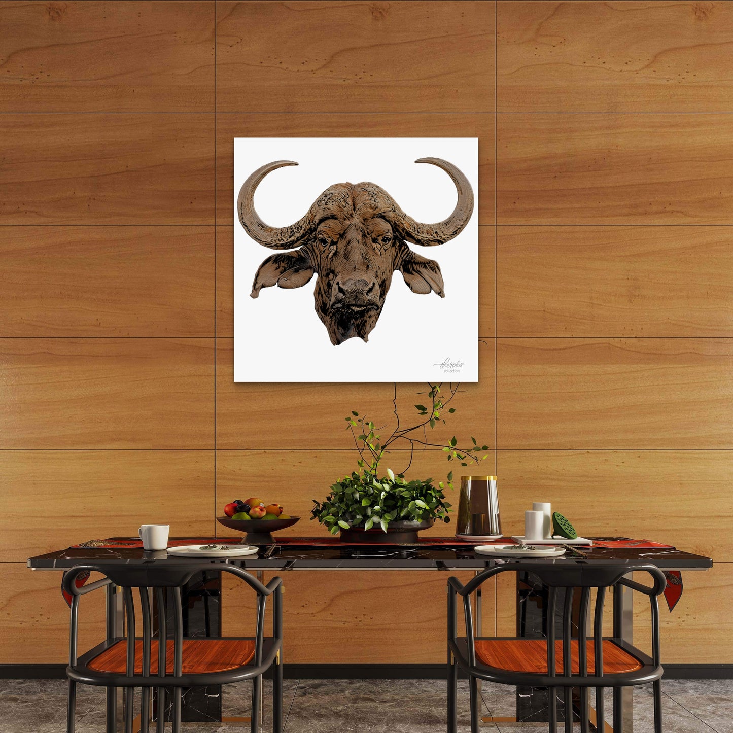 Cape Buffalo Fine Art Giclée Matte Poster